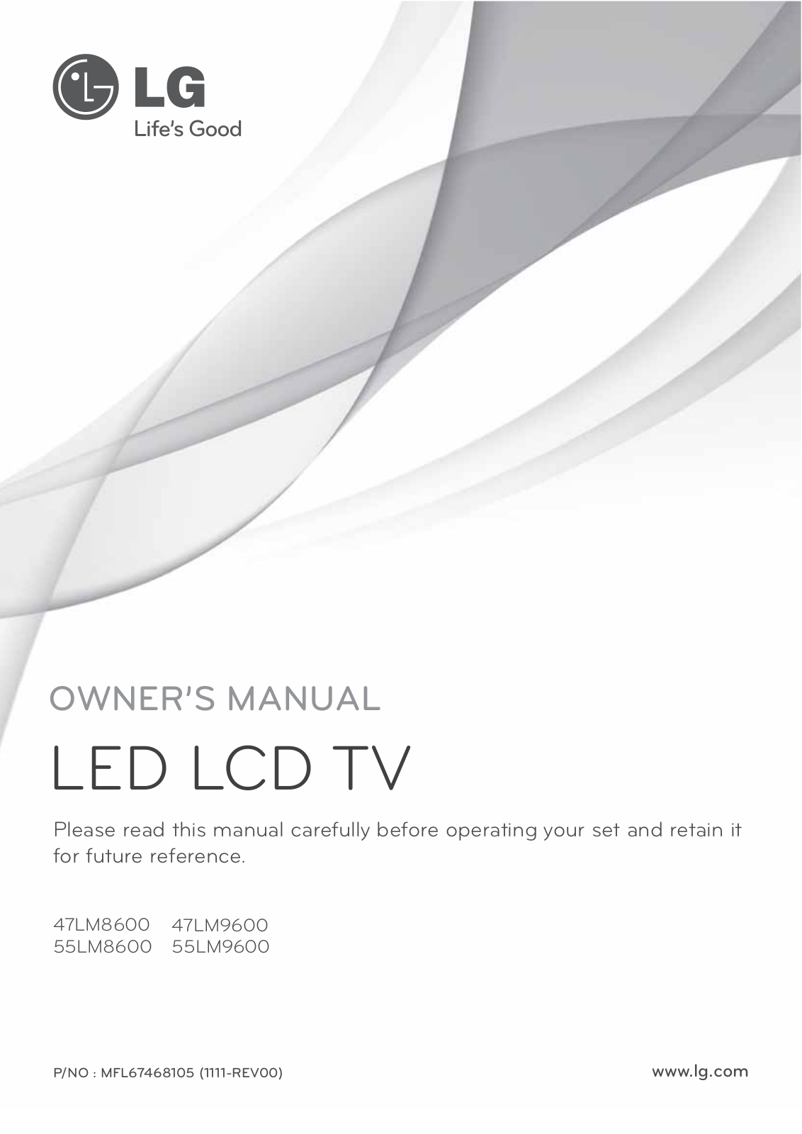 LG 55LM9600UC User Manual