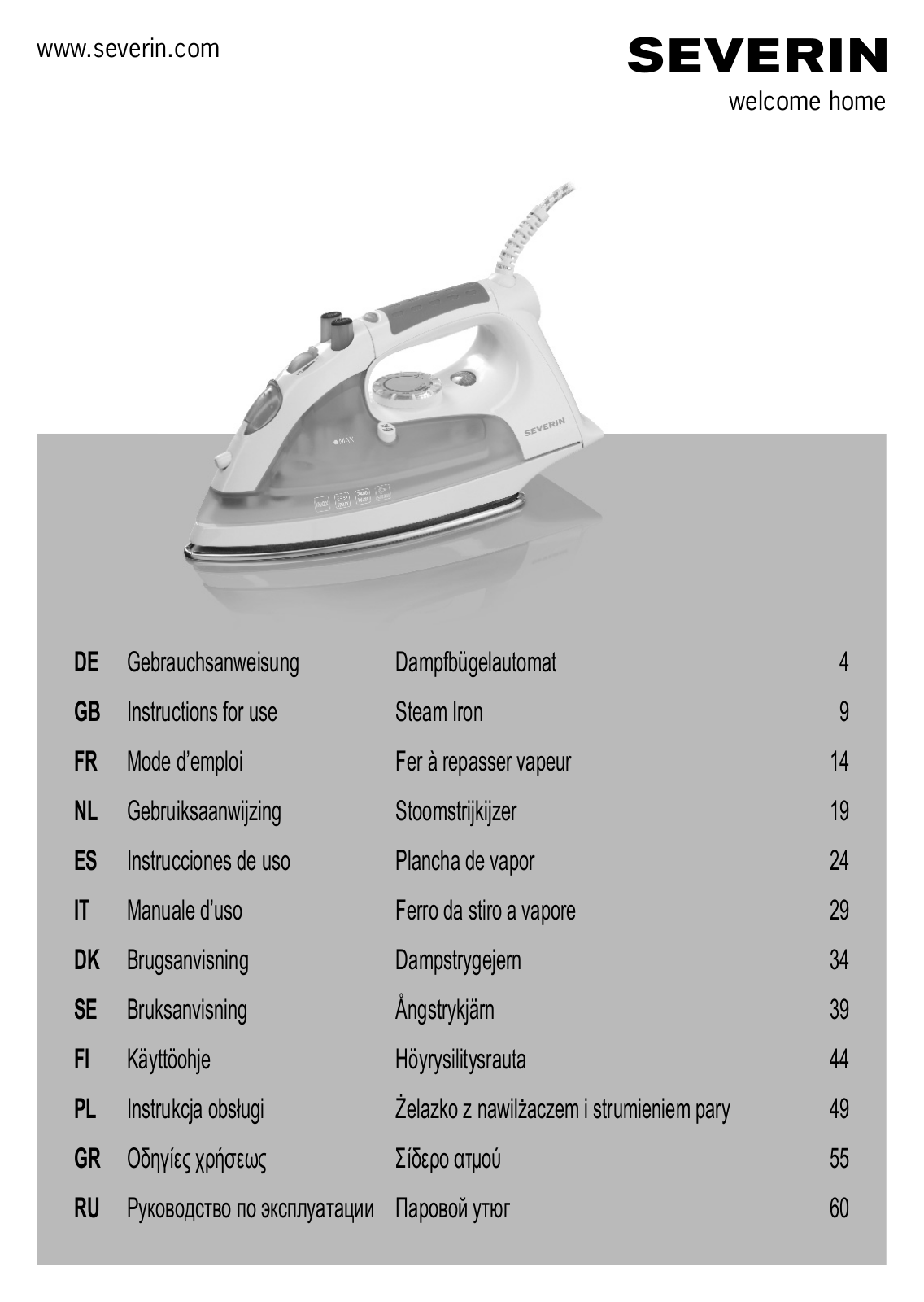 Severin BA 3256 User Manual