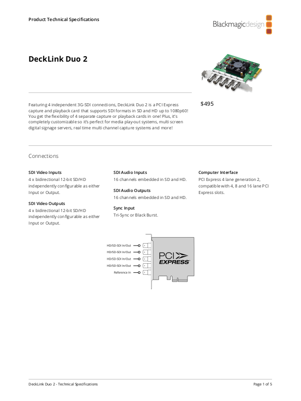 decklink duo 2 user manual