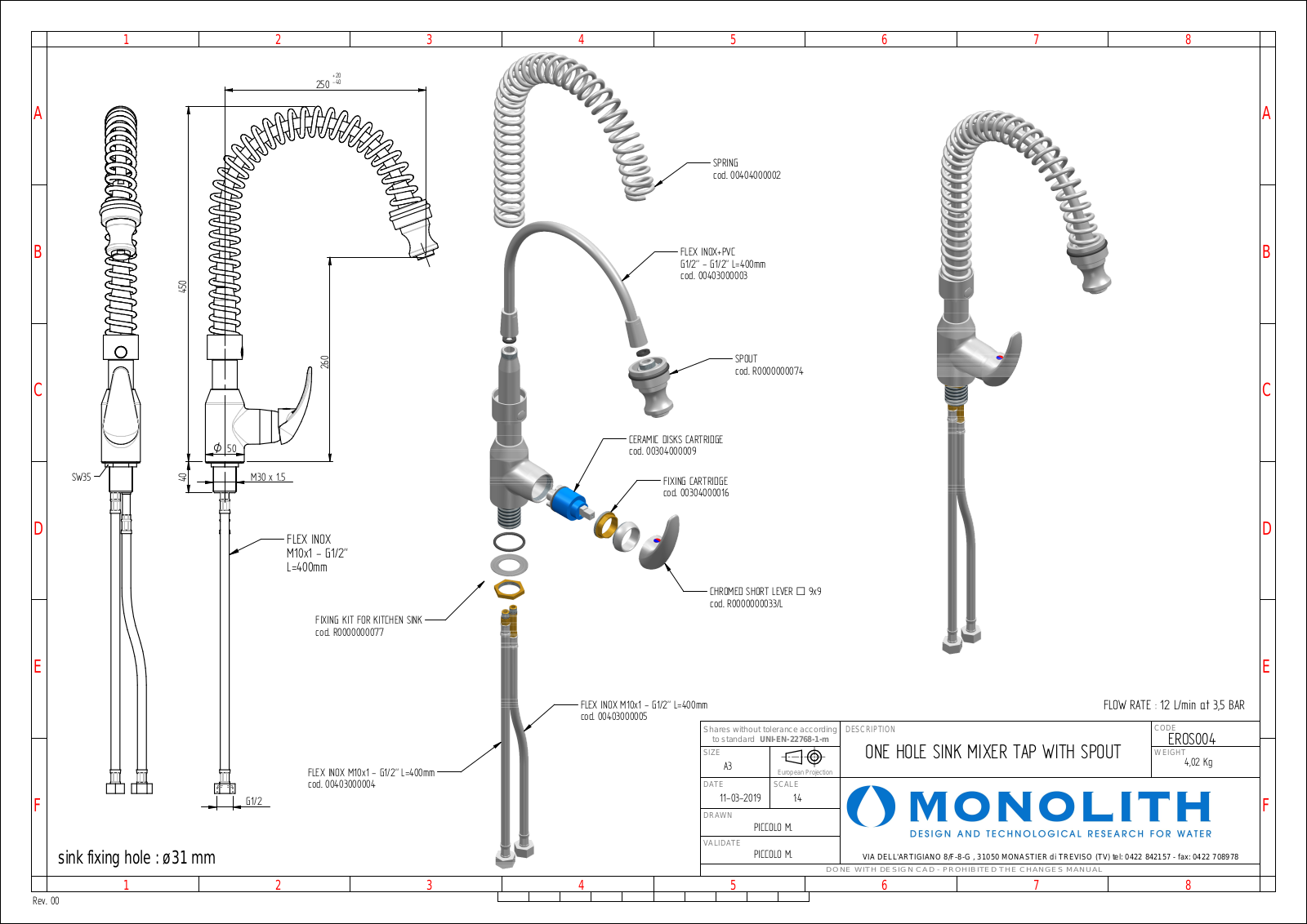 Monolith EROS004 Drawing - ManualMachine.com