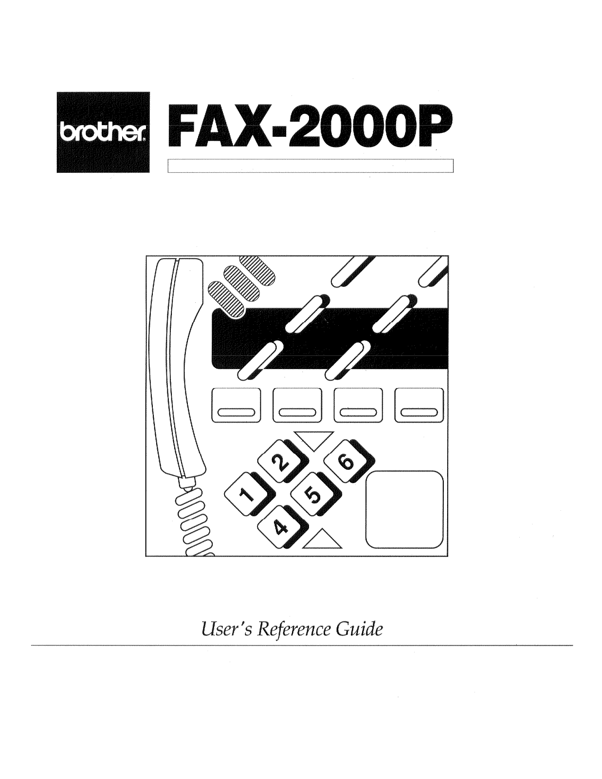 Brother 2000P User Manual