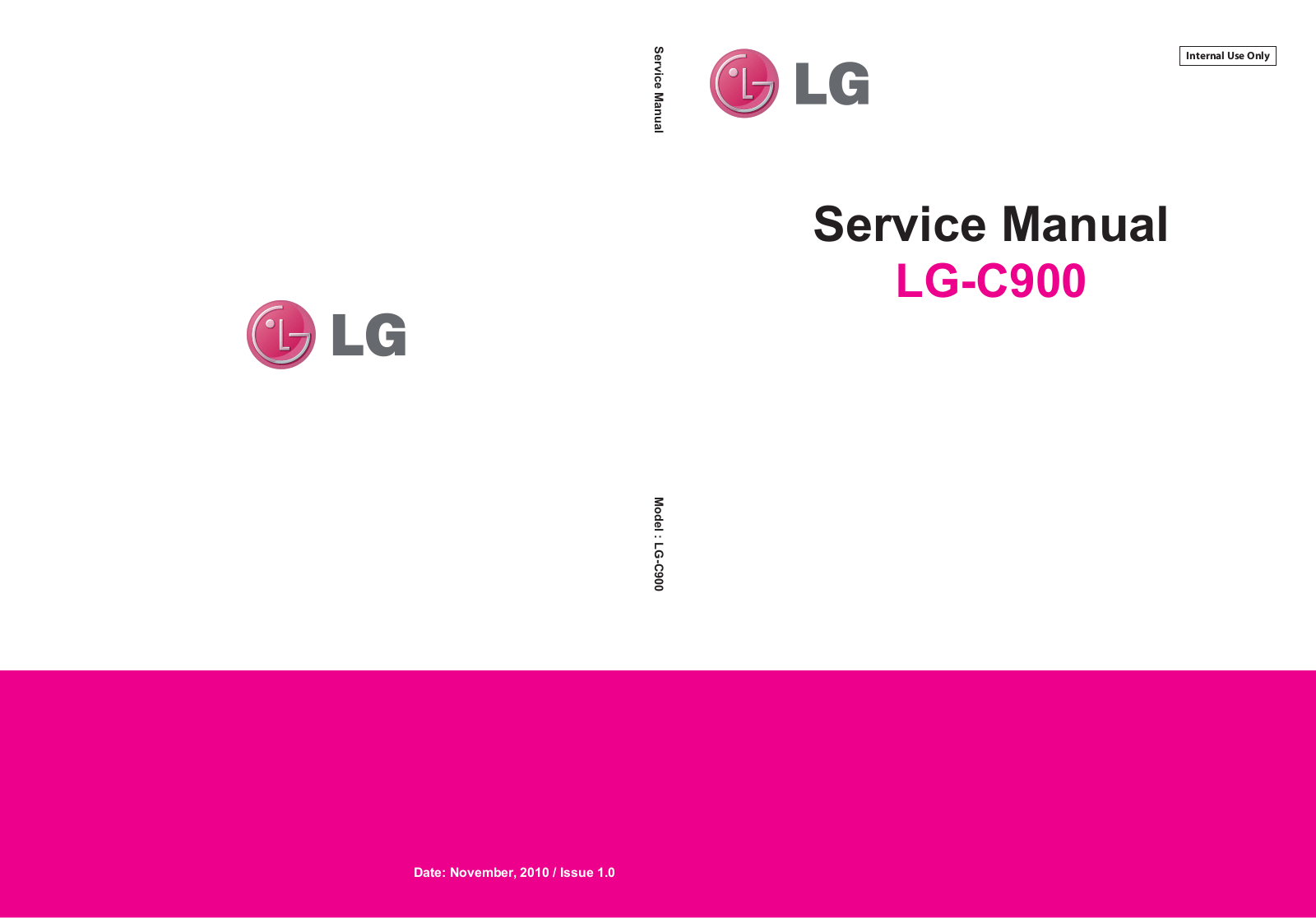 LG C900 Service Manual