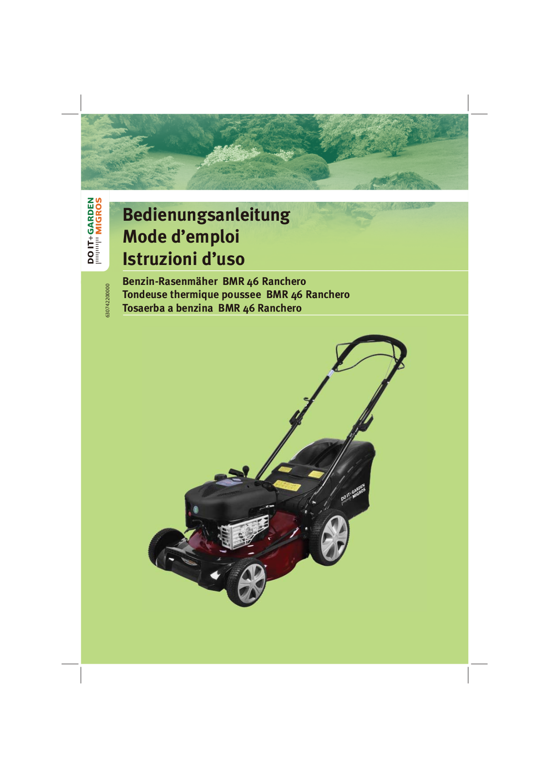 Do-It Garden BMR 46 User Manual