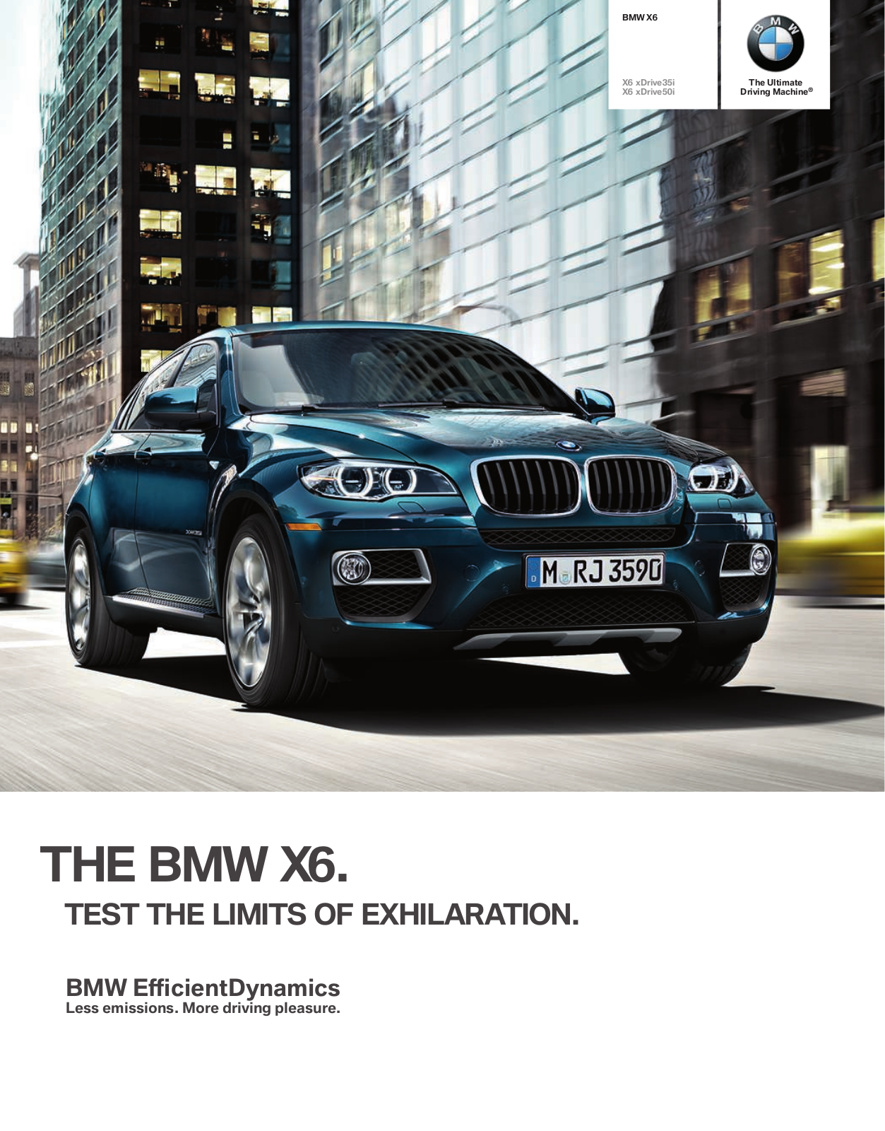 BMW X6 User Manual