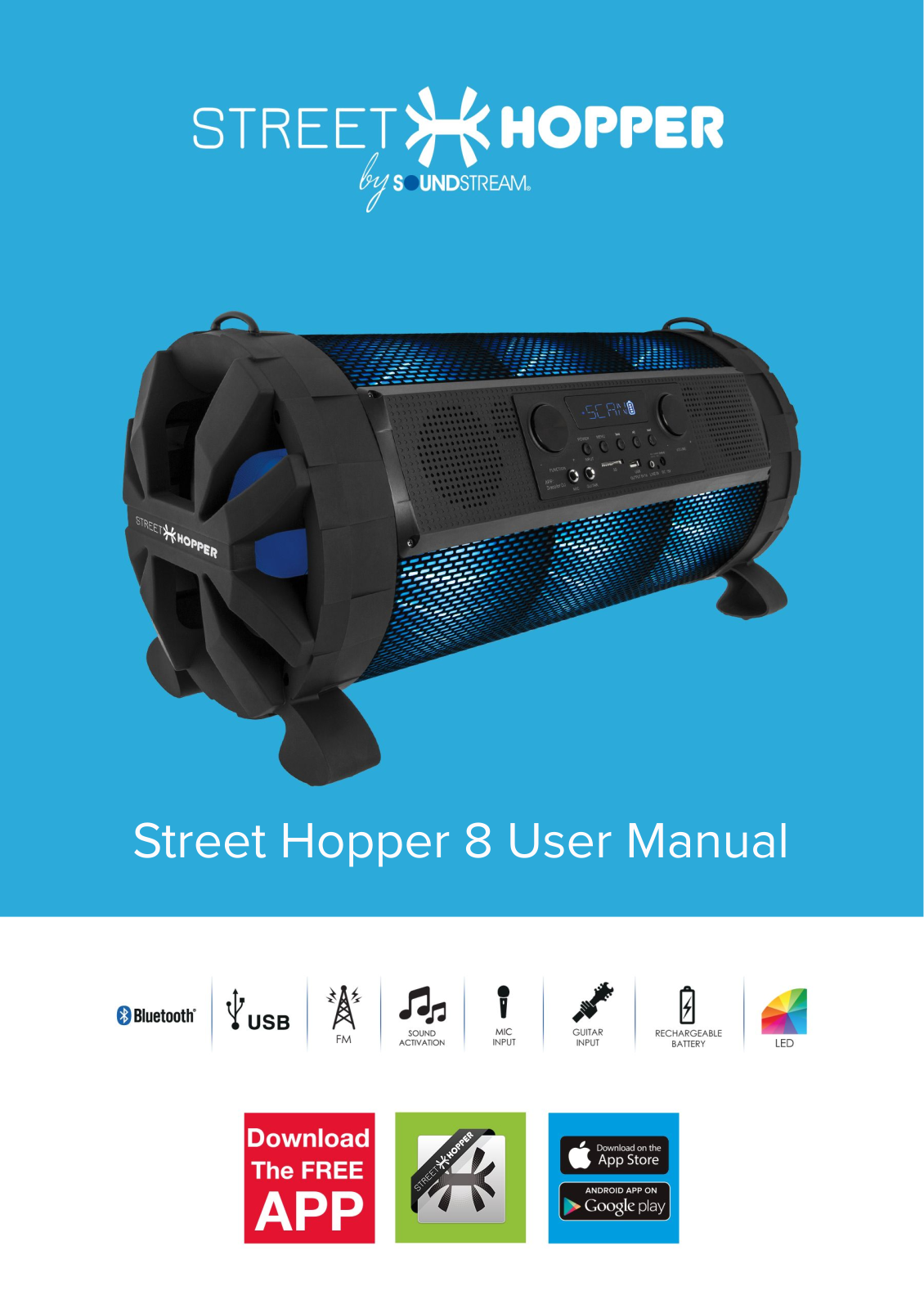 Soundstream Street Hopper 8 User Manual