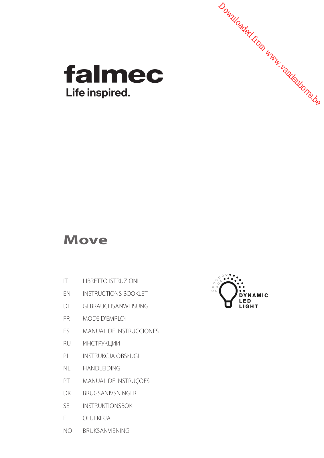 FALMEC Move User Manual