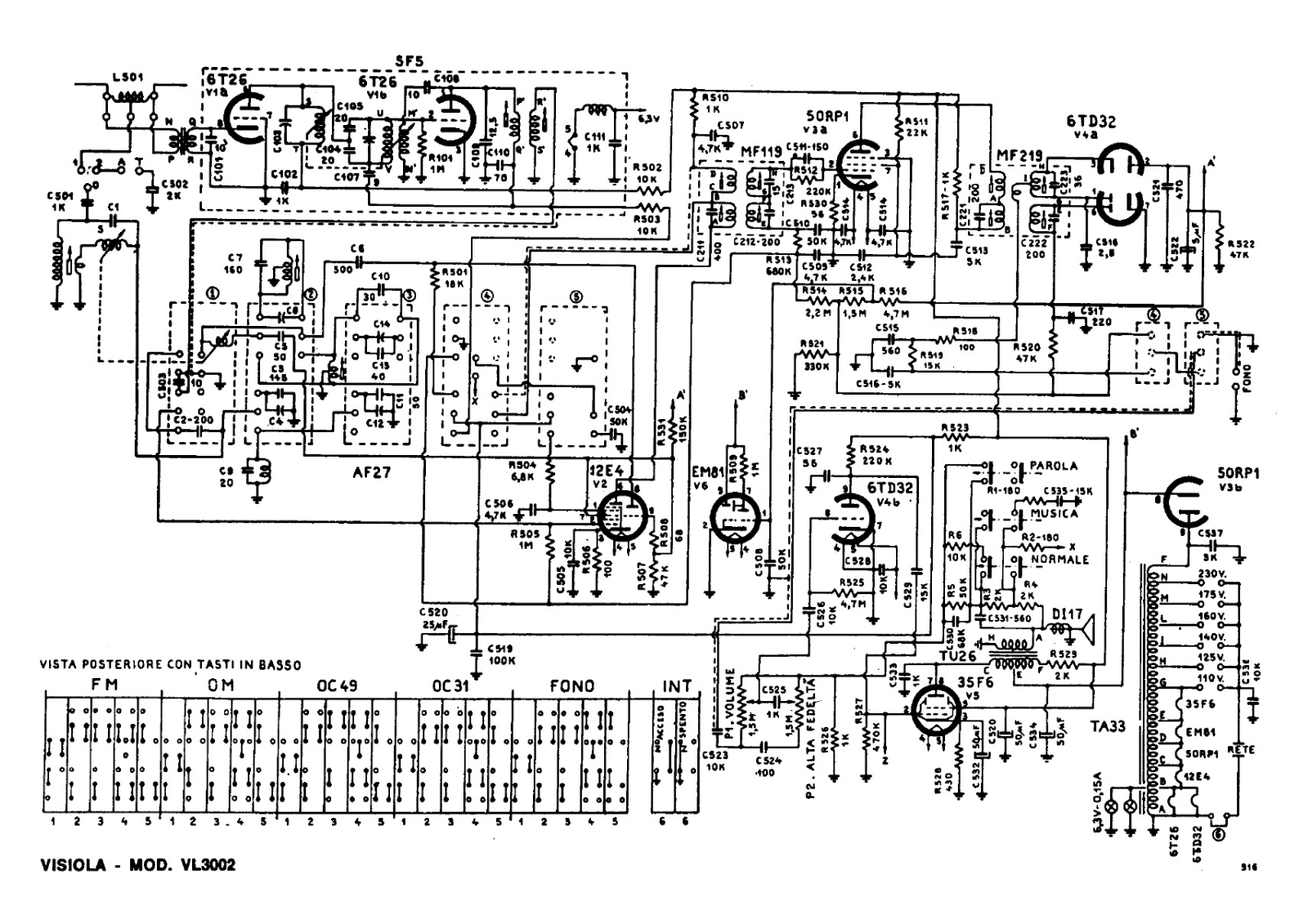 Visiola vl3002 schematic