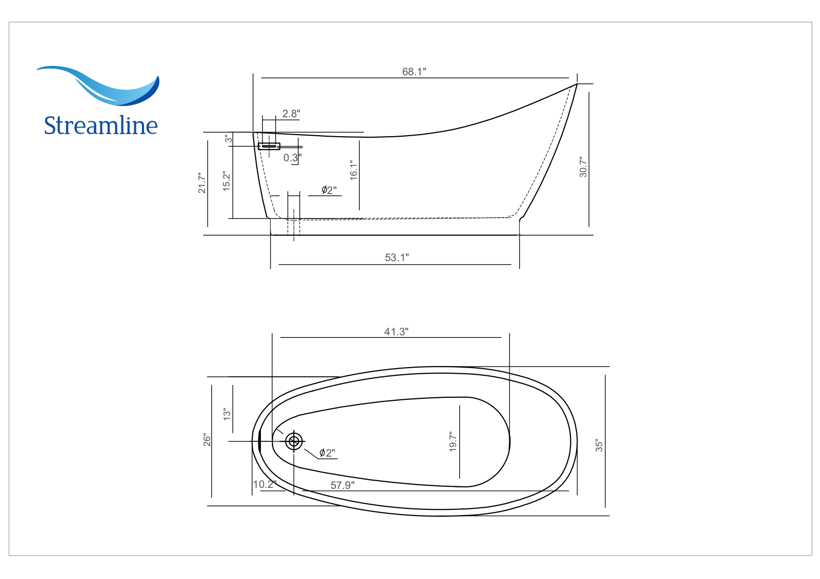 Streamline M214068FSWHFM Installation Manual