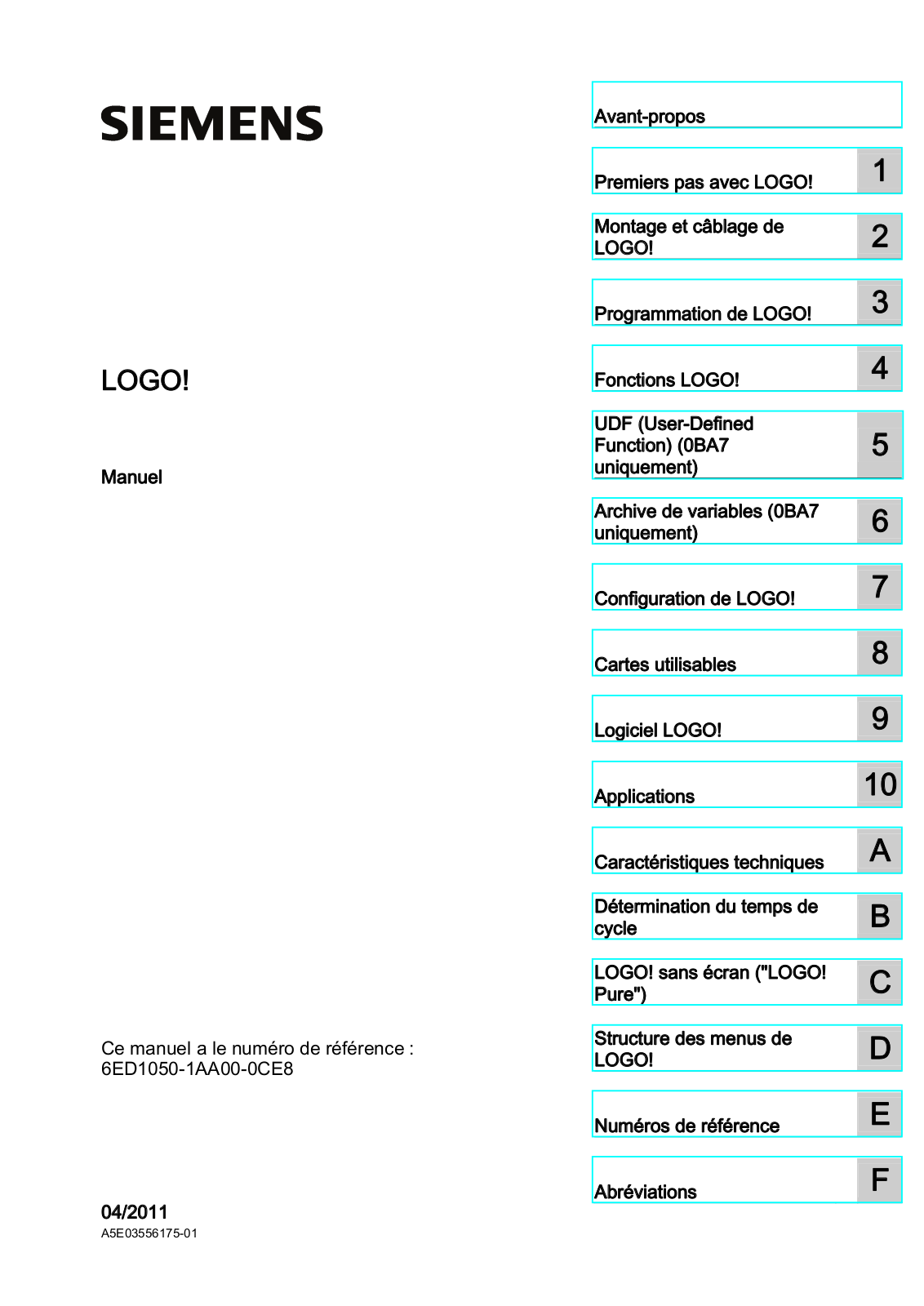 Siemens LOGO! User Manual