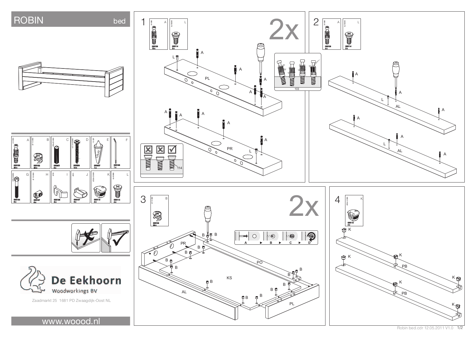 Woood Robin User Manual