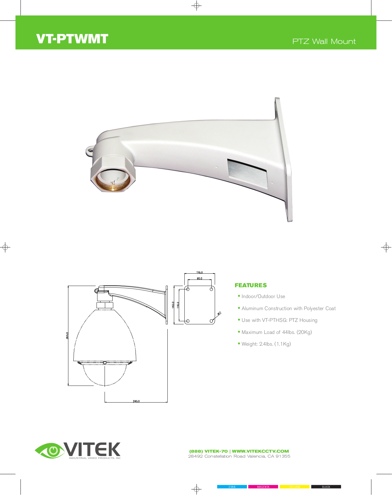 Vitek VT-PTWMT User Manual