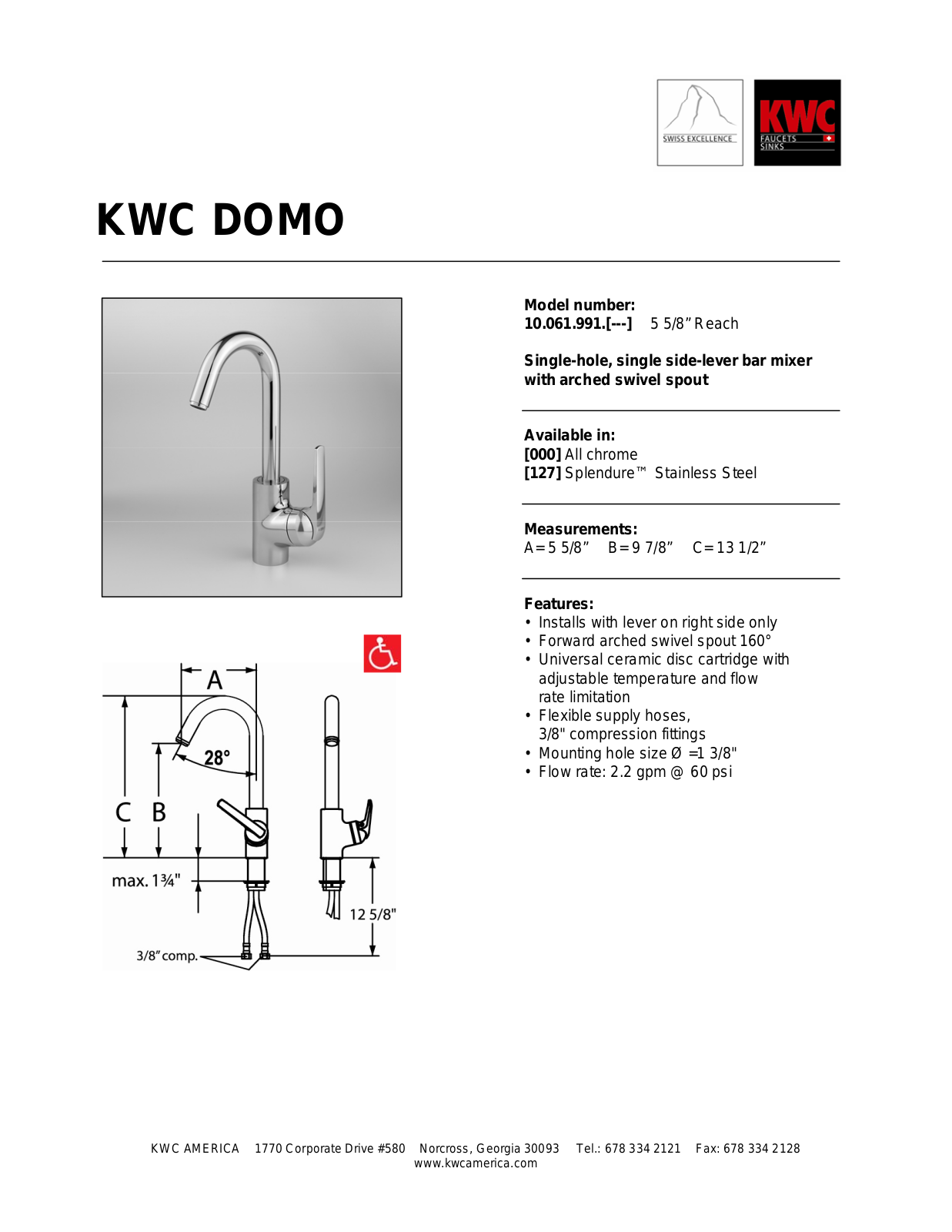 KWC 10.061.991 User Manual