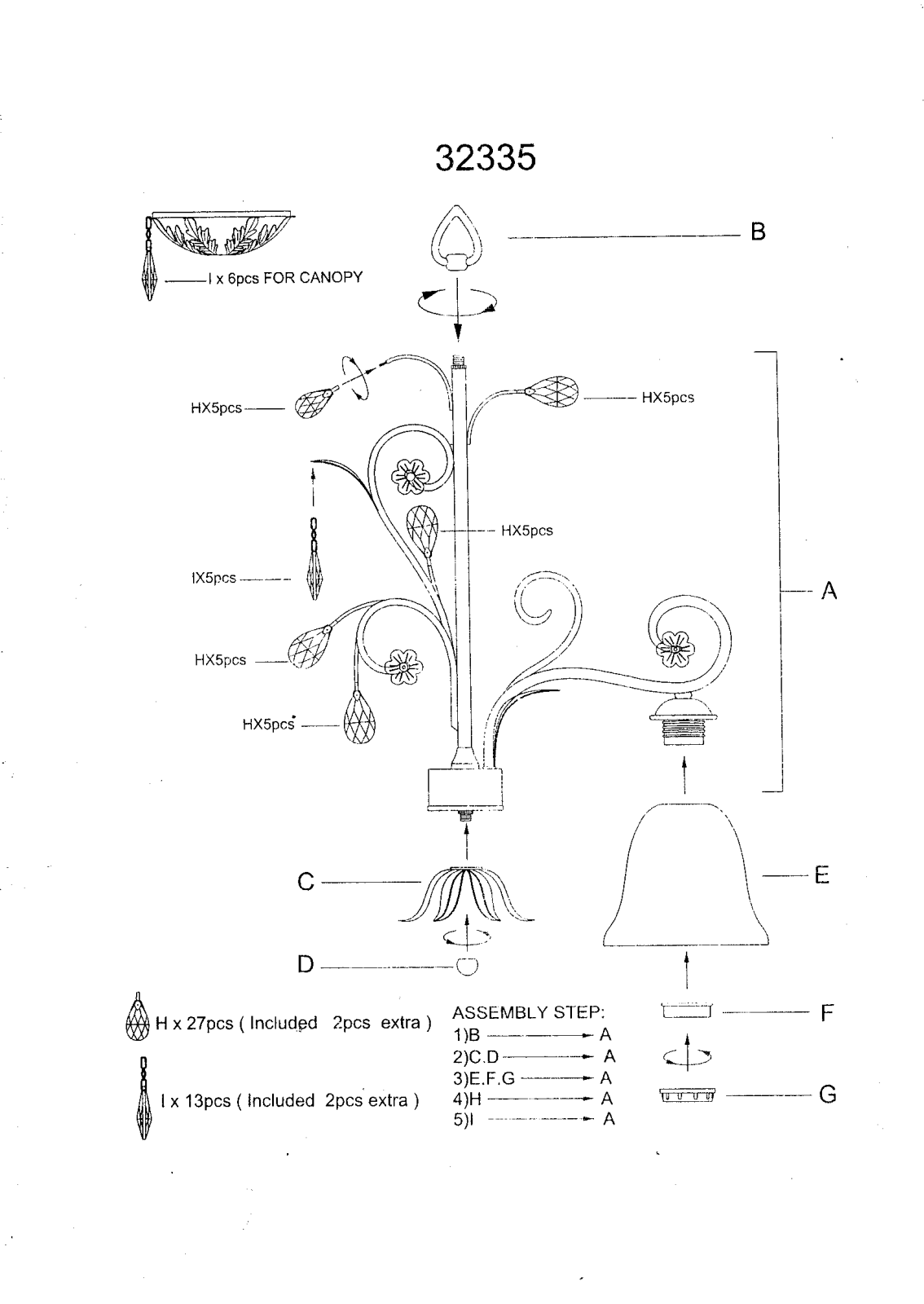 Triarch 32335 User Manual