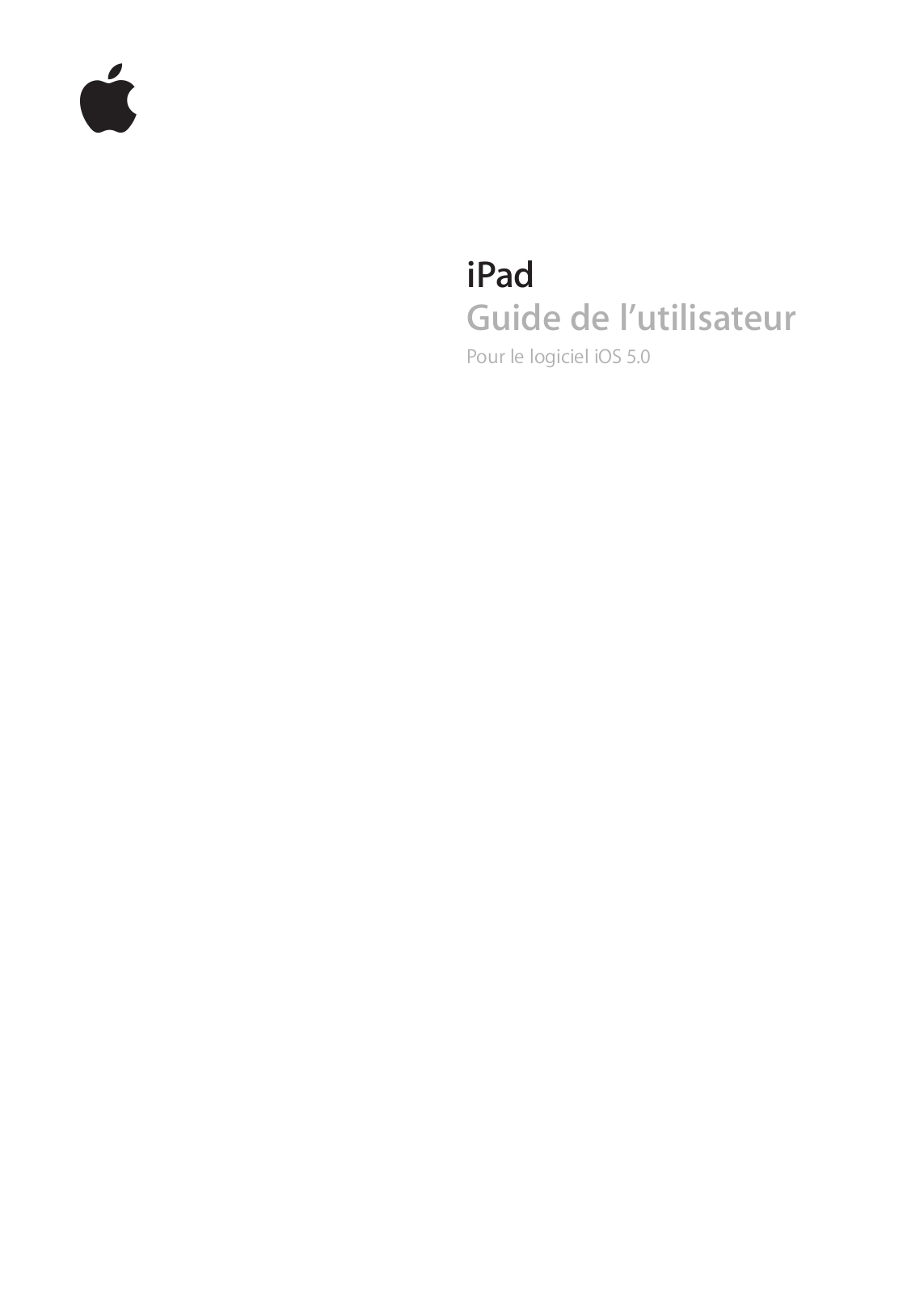 APPLE iOS 5.0 Manuel d'utilisation