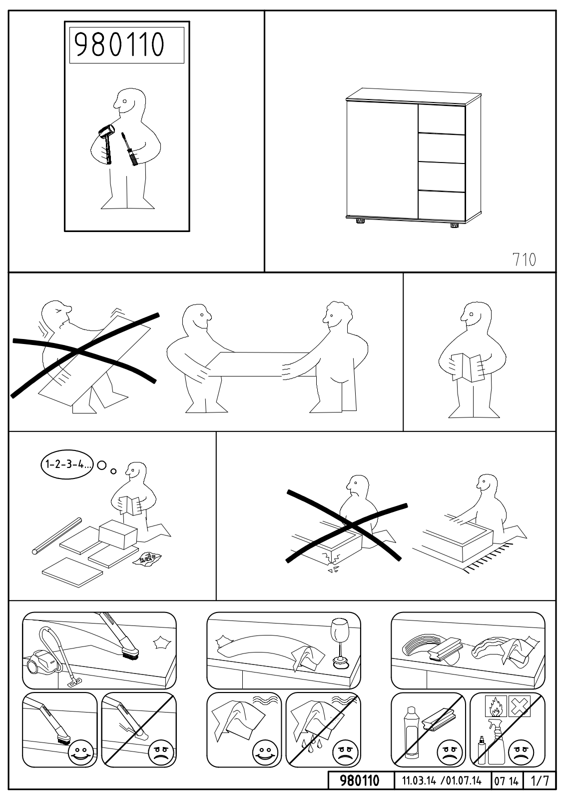 Wimex 980110 Assembly instructions