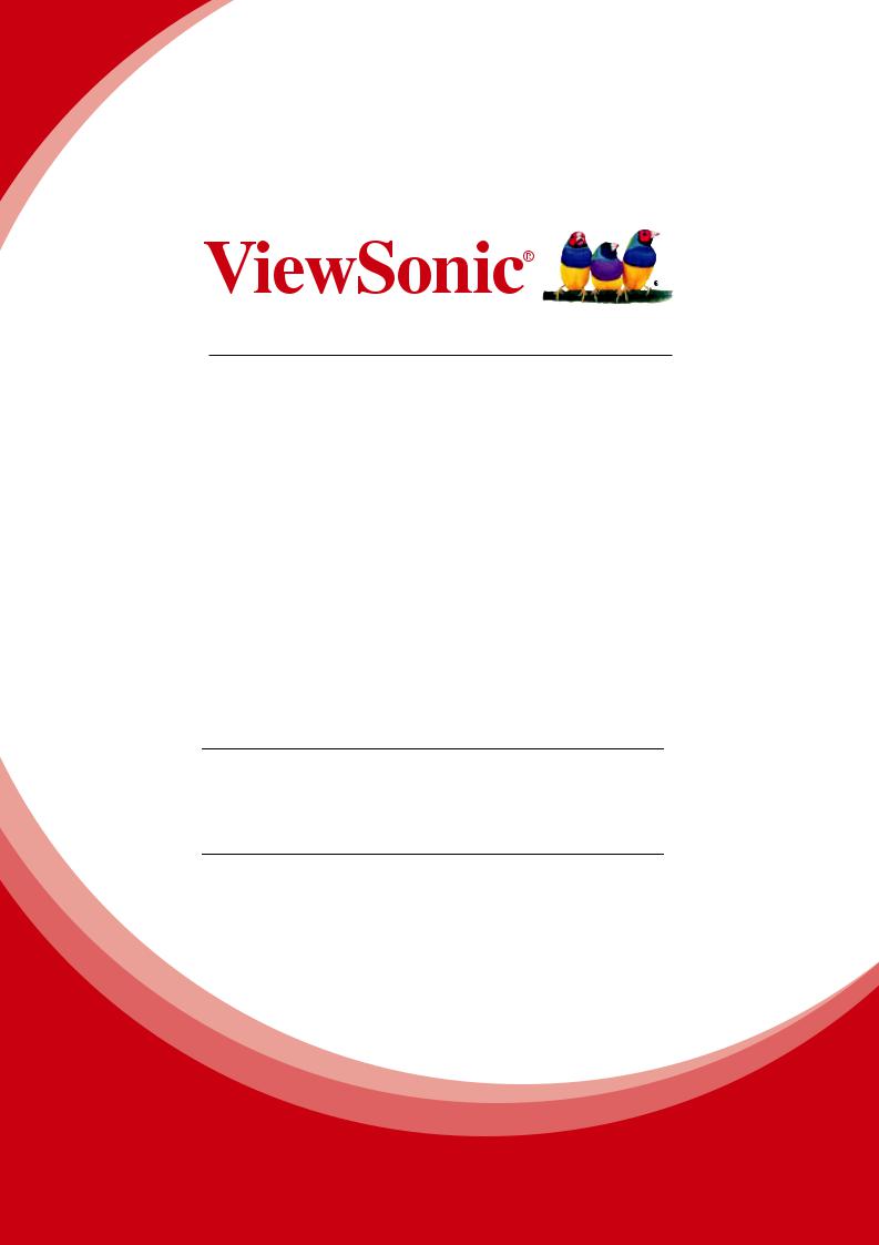 ViewSonic VP2770LED User Manual