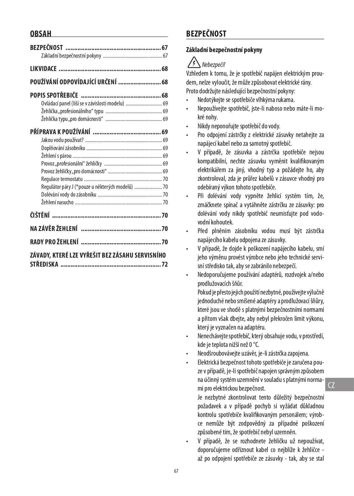 DeLonghi VVX 1440 User Manual