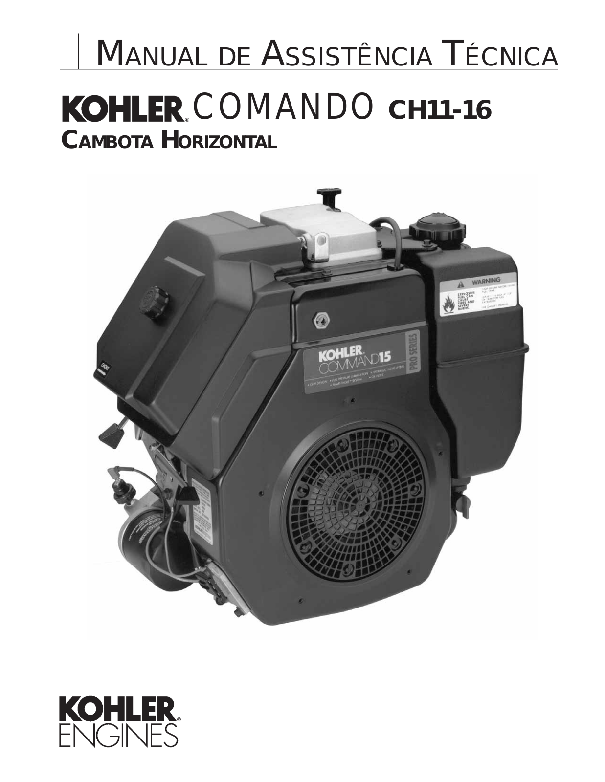 Kohler CH11, CH12.5, CH13, CH14, CH15 User Manual