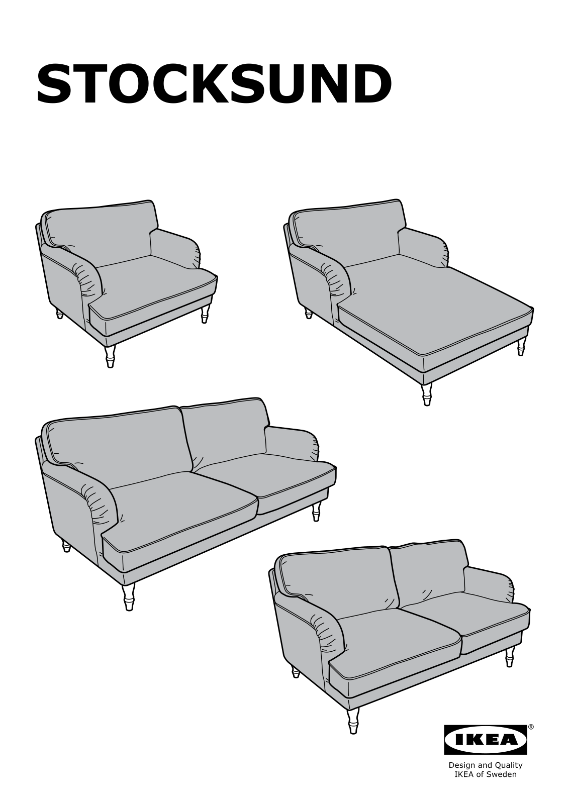 Ikea 70280356, S59129807, S89094811, S99033544, S99129301 Assembly instructions