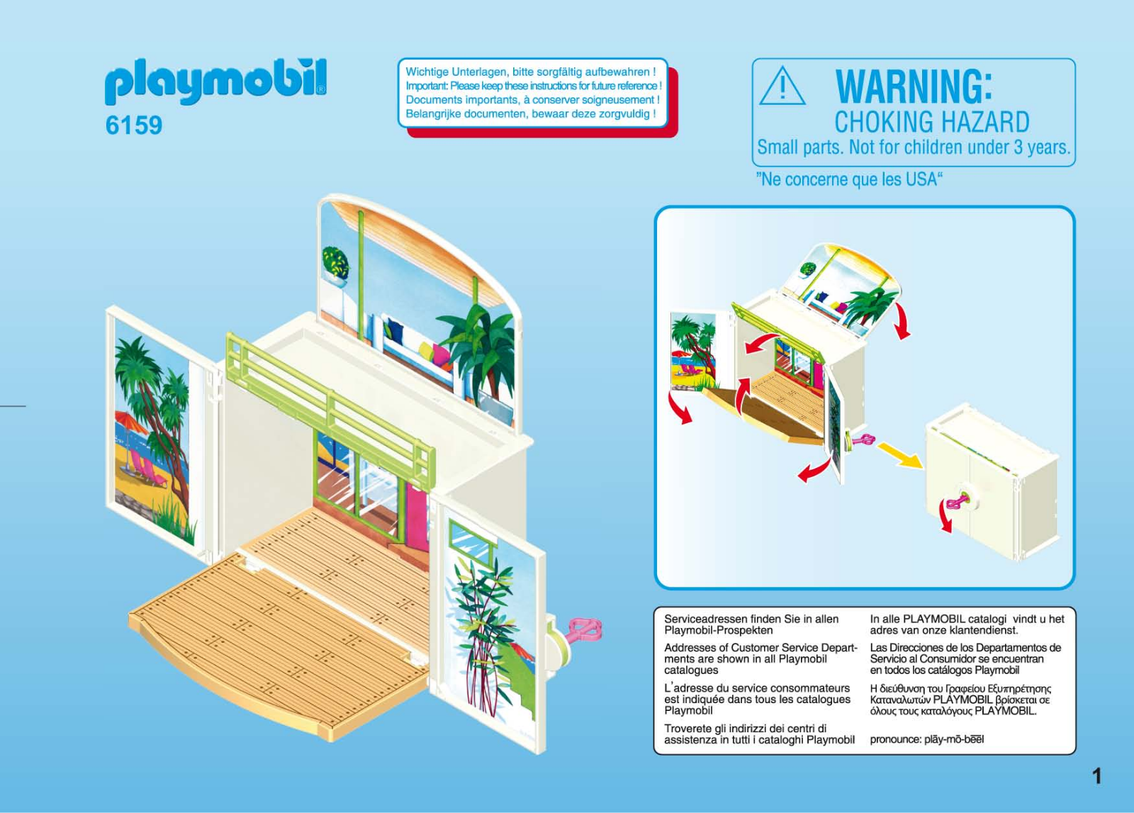 Playmobil 6159 Instructions