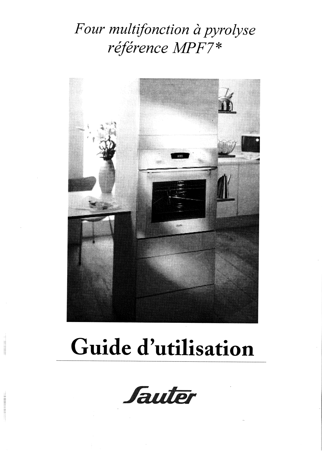 SAUTER MPF7N, MPF7V User Manual