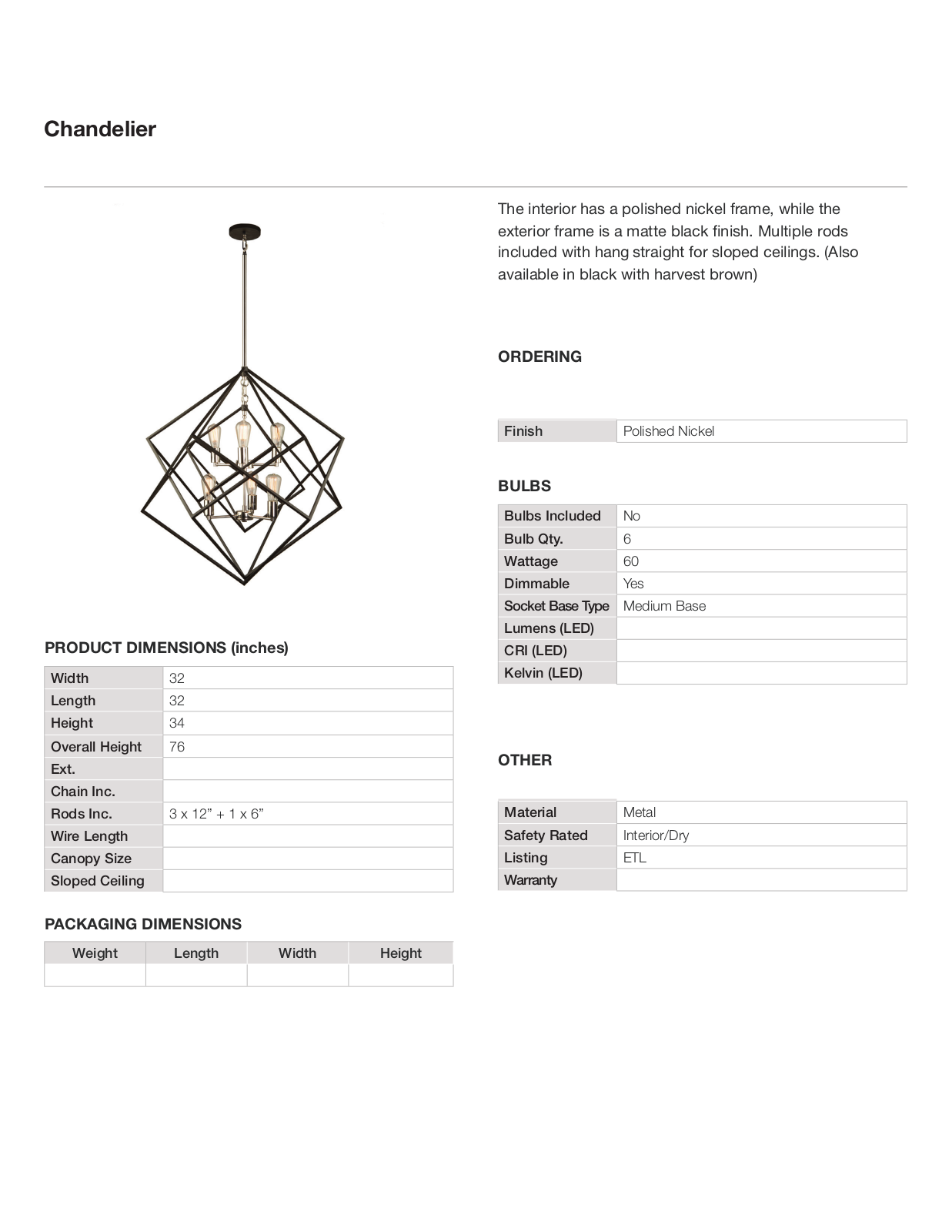Ivy Bronx W001661595 Specifications - ManualMachine.com
