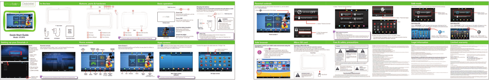 Smartab STJR70 User Manual