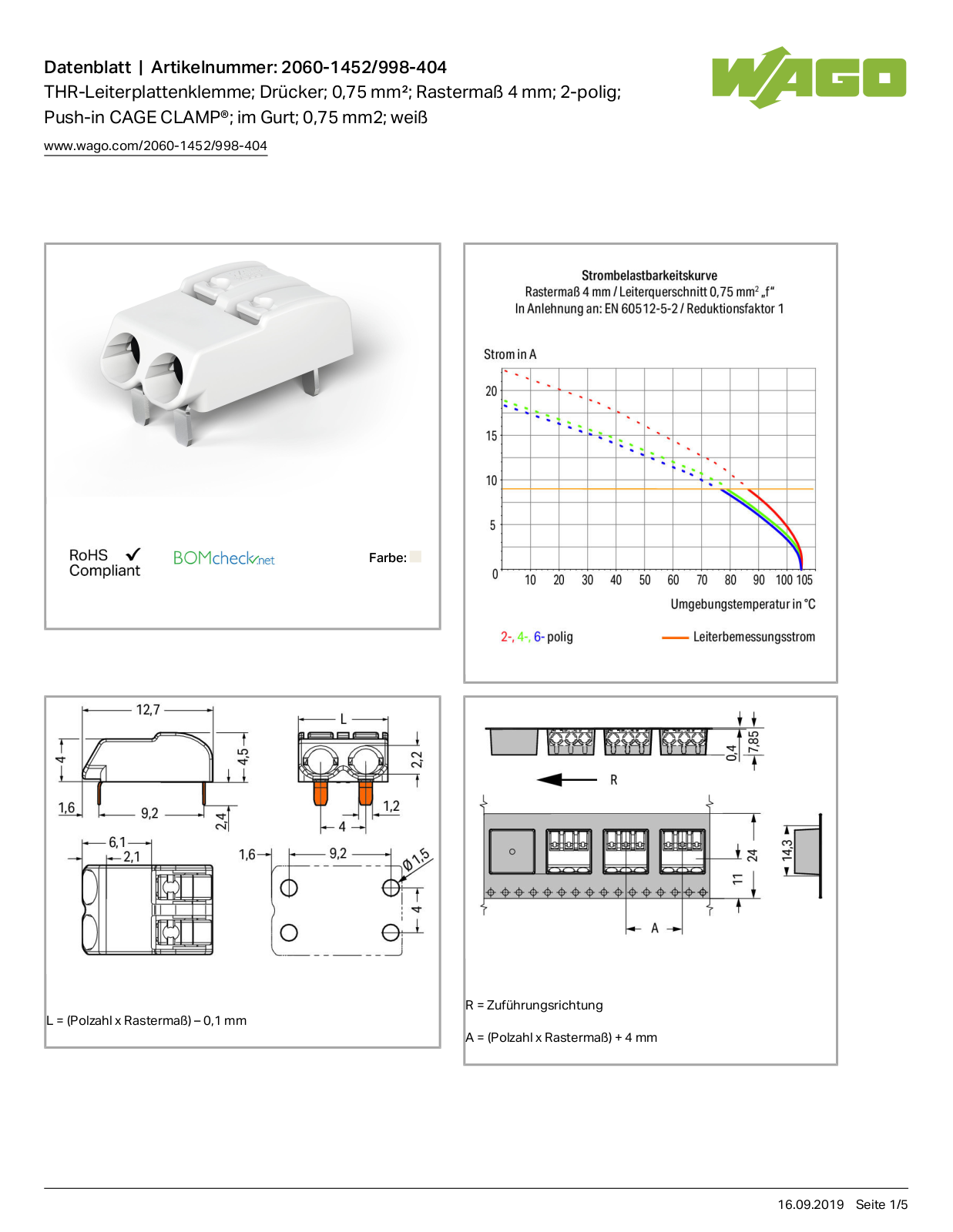 WAGO 2060-1422 Datasheet - ManualMachine.com