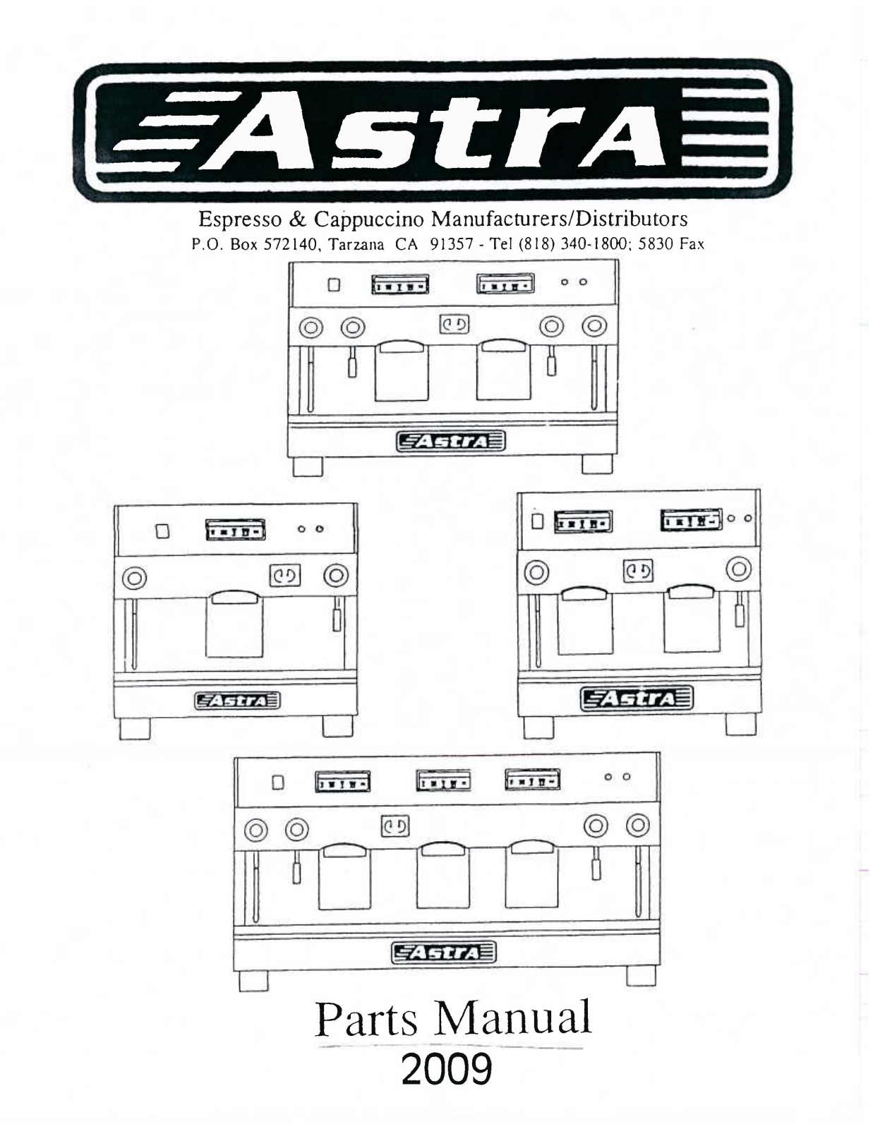 Astra Mega Parts List