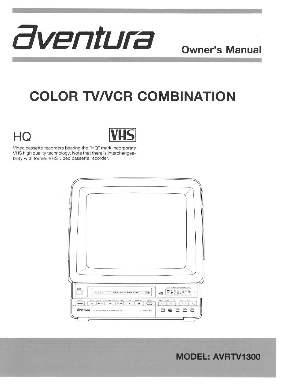 Funai ARTV1300 User Manual