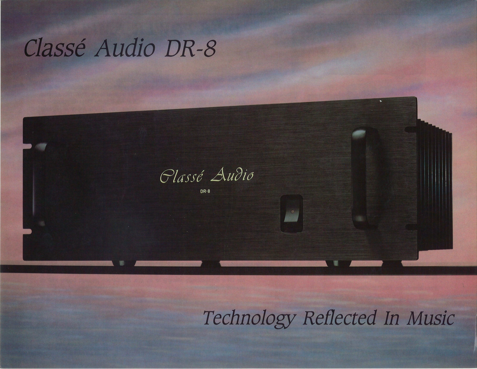 Classe Audio DR-8 Brochure