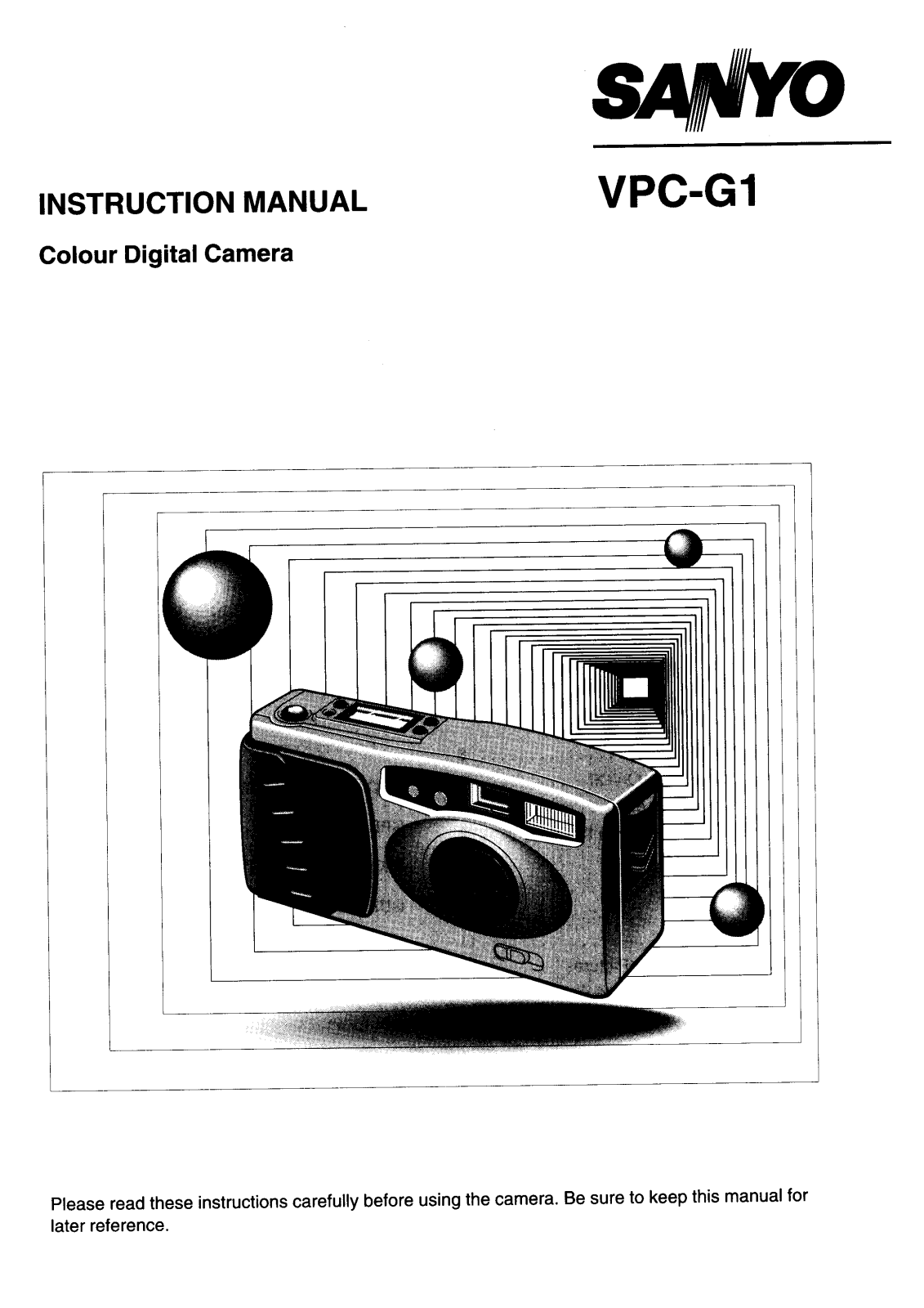 Sanyo VPC-G1 Instruction Manual