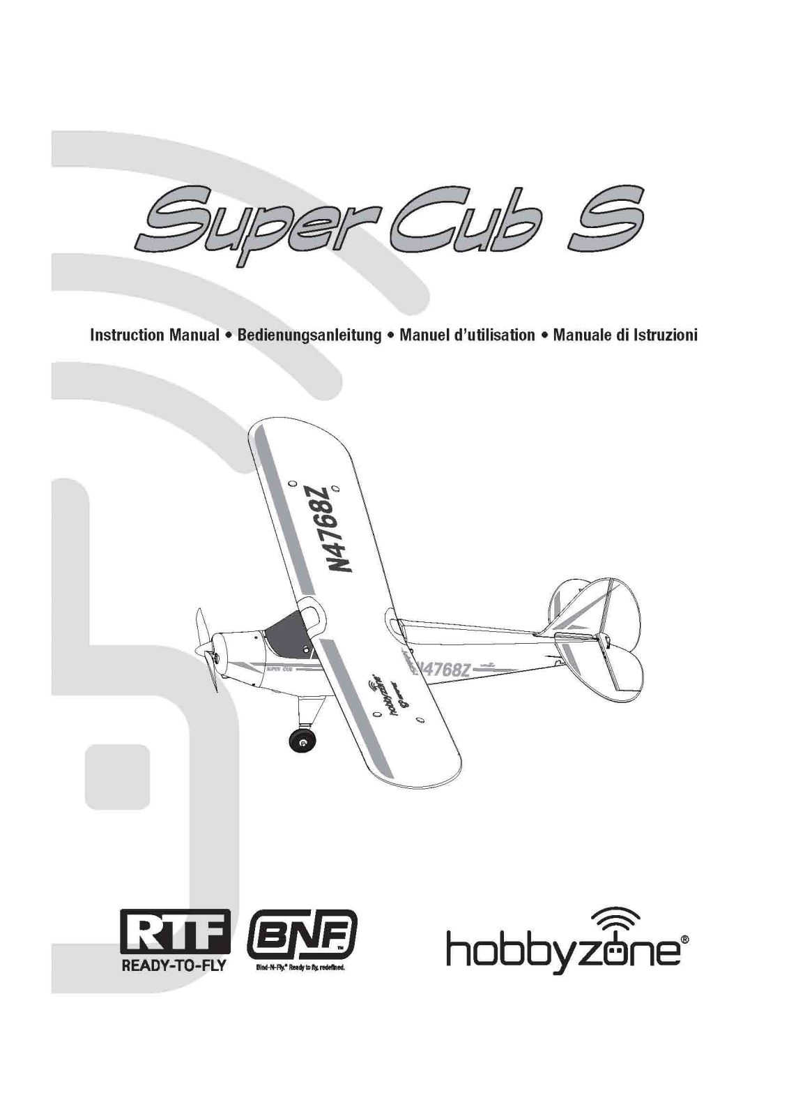 Horizon Hobby HBZSCUBS User Manual