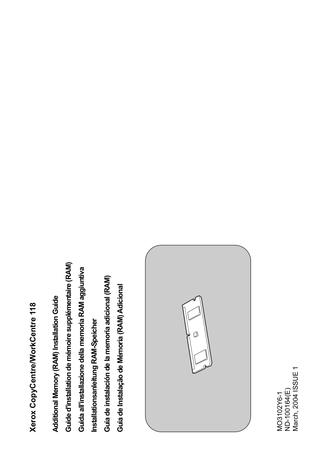 Xerox MO3102Y6-1 User Manual