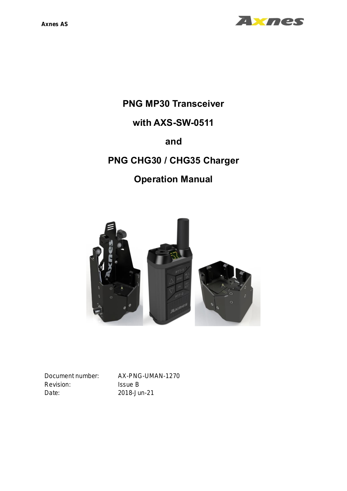 Axnes AS MP30A User Manual - ManualMachine.com