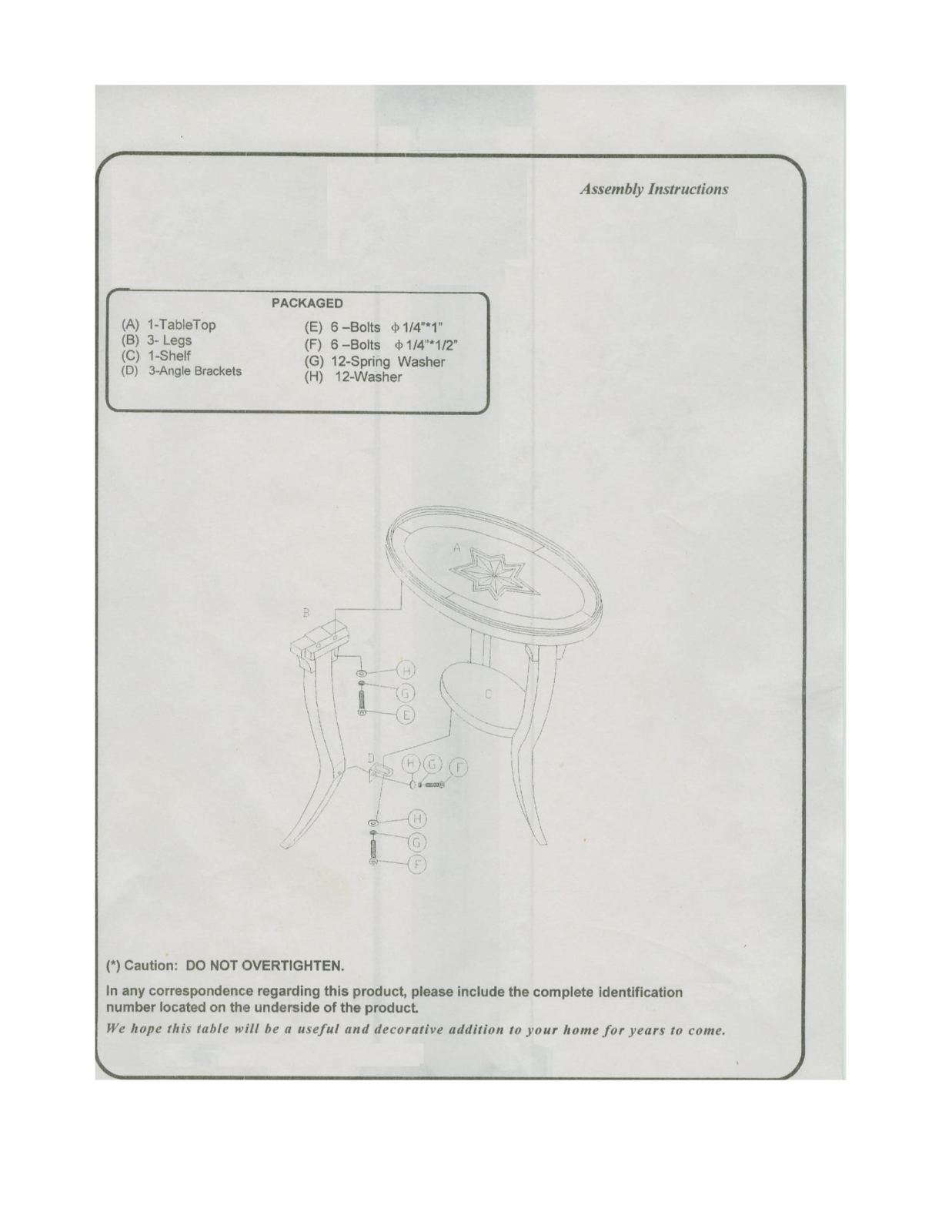 Red Barrel Studio ALCT2627 Assembly Instructions - ManualMachine.com