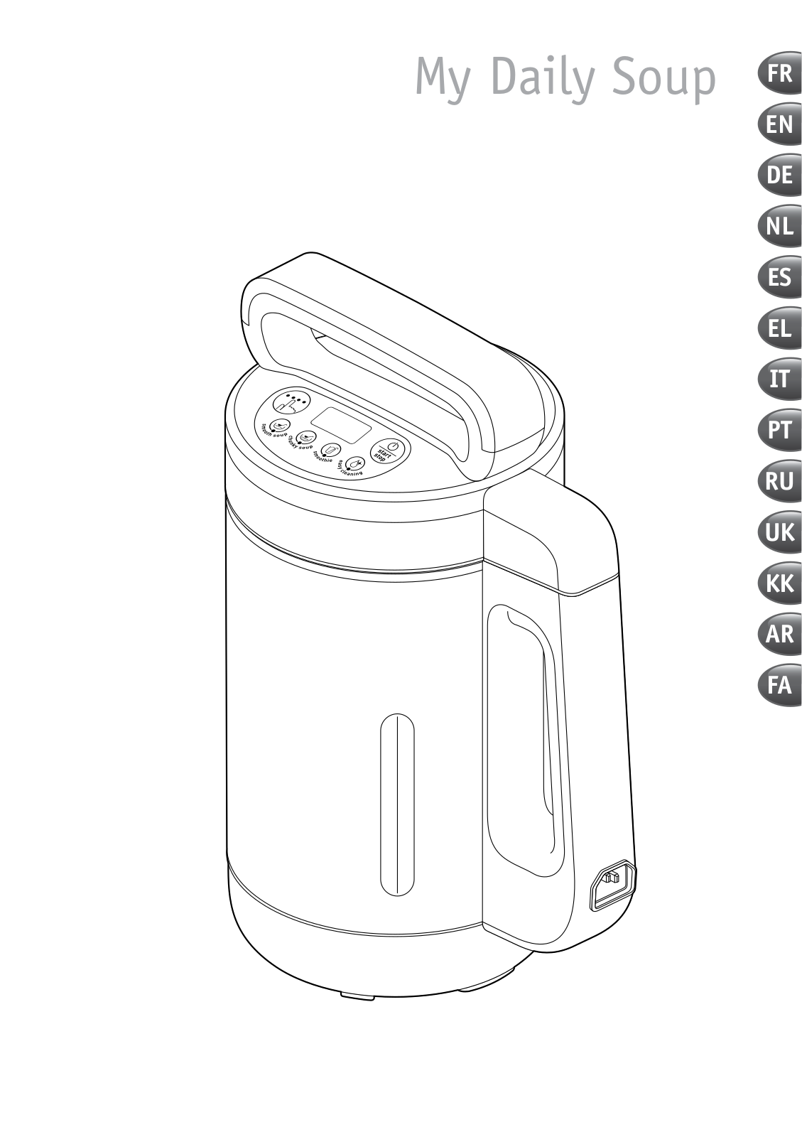 Moulinex LM542110 Soepmaker User manual