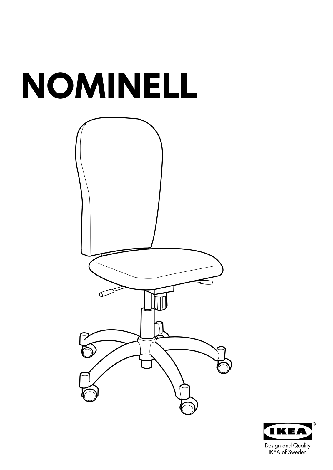 IKEA NOMINELL User Manual