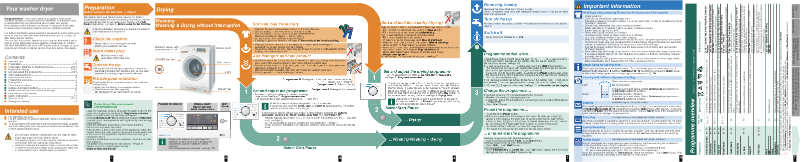 Siemens WD14H420 Operating  Instructions