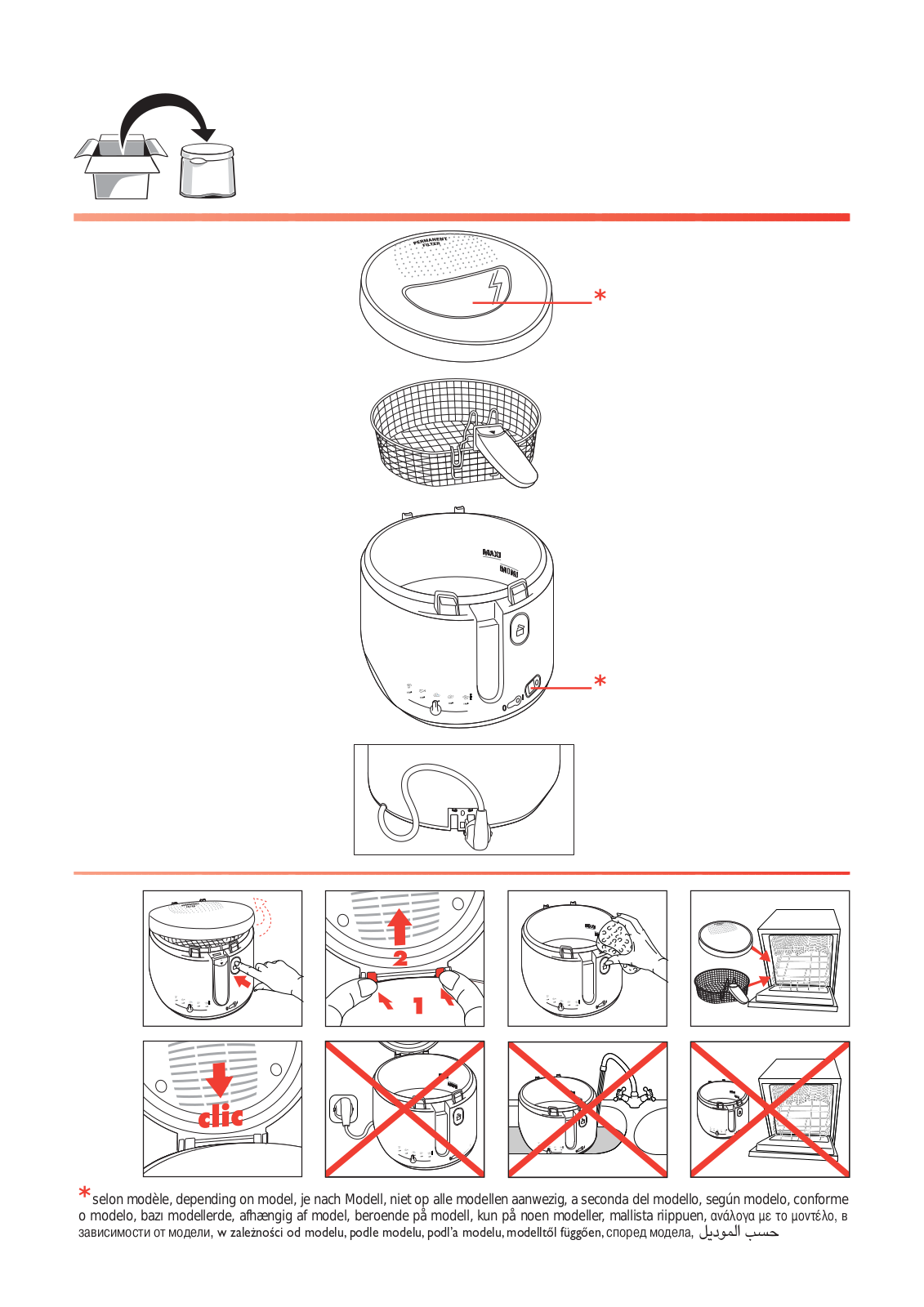 TEFAL FF1006 User Manual