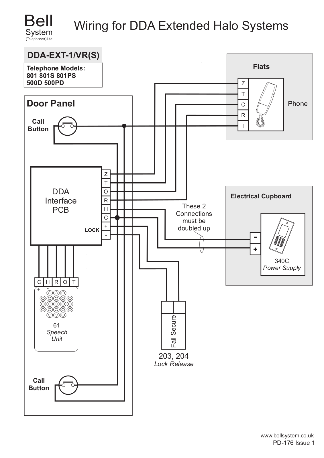 Bell DDA-EXT-1-VRS, DDA-EXT-1 User Manual