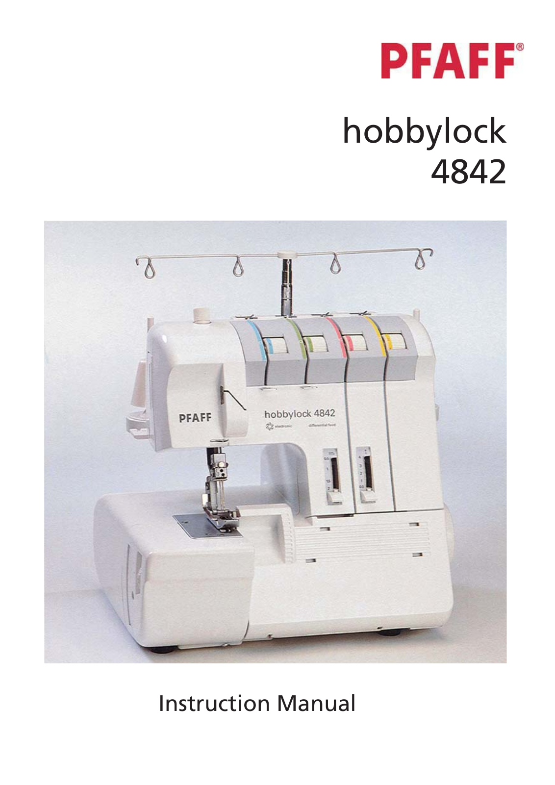 Pfaff hobbylock 4842 User Manual