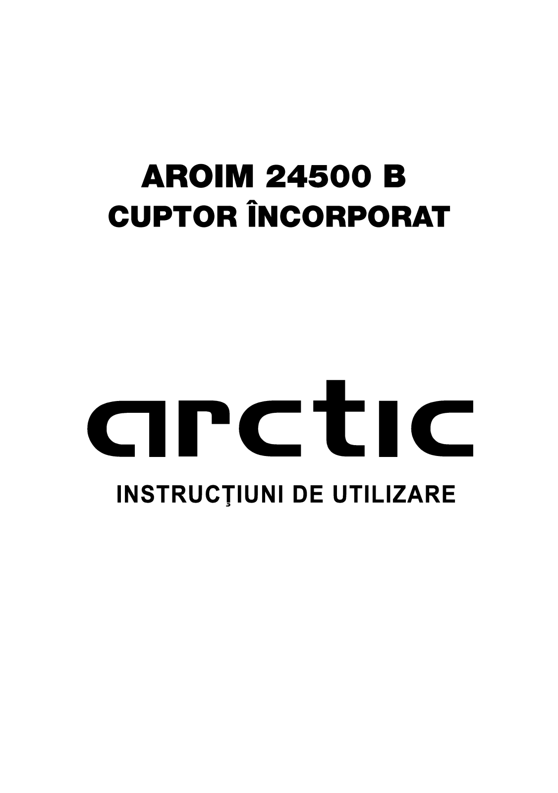 Arctic AROIM 24500B User guide - ManualMachine.com