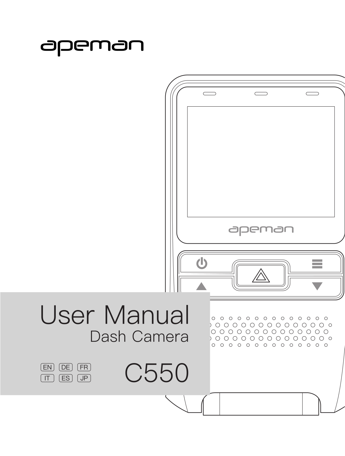 Apeman C550 User Manual