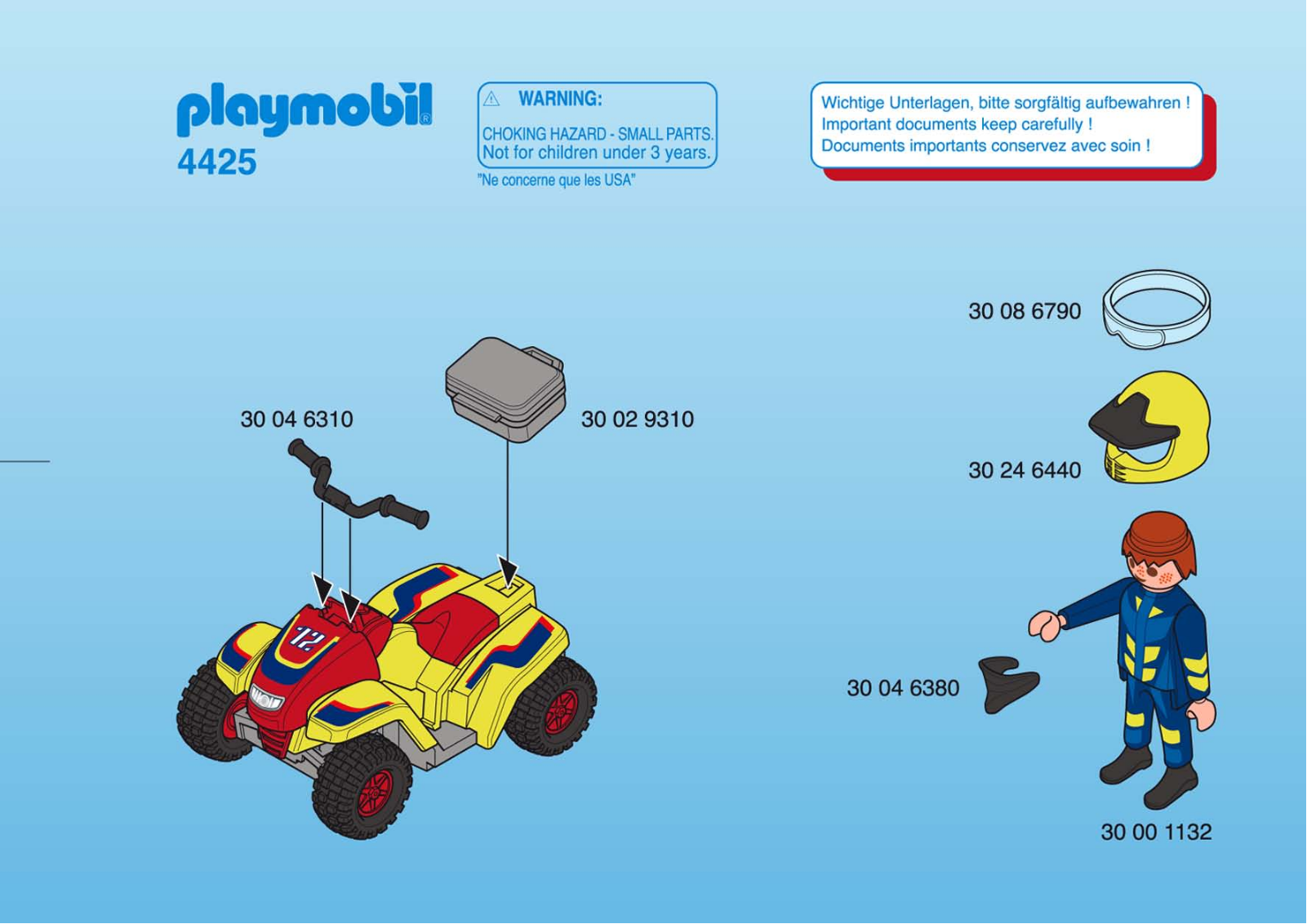 Playmobil 4425 Instructions