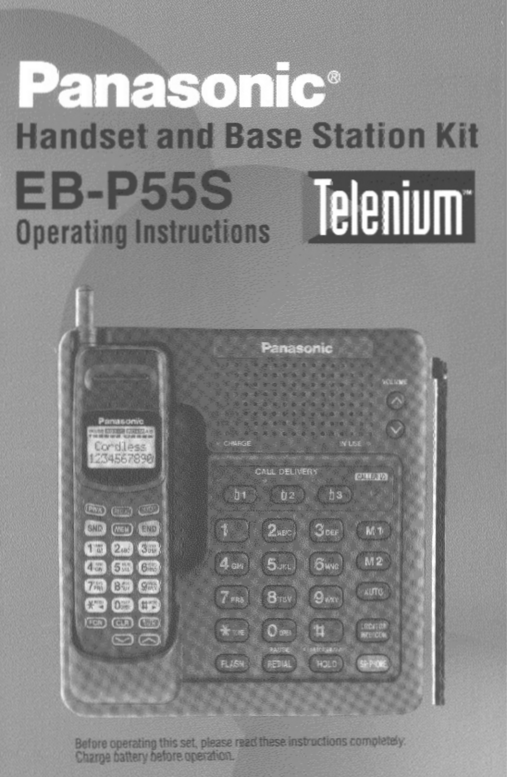 Panasonic EB-P55S User Manual