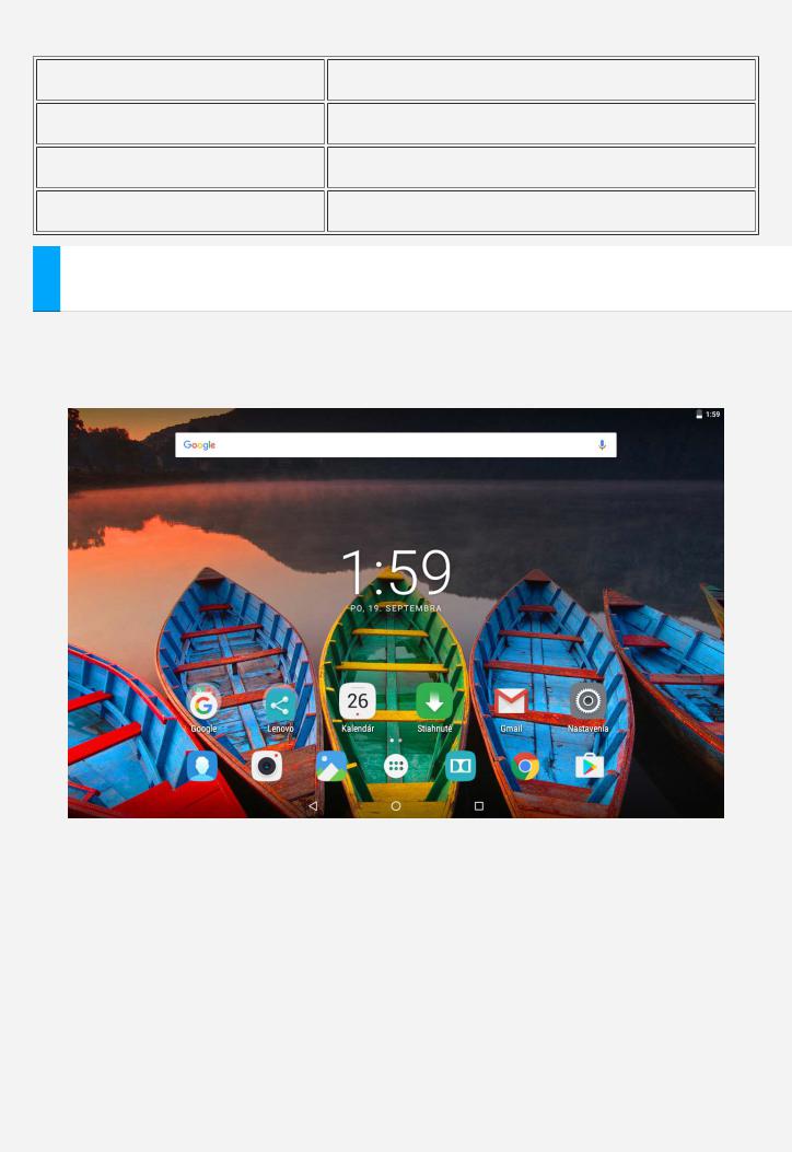 Lenovo TAB 10 User Guide