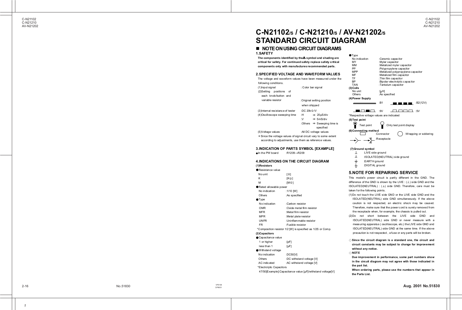 JVC AV N21202, C N21102 Diagram