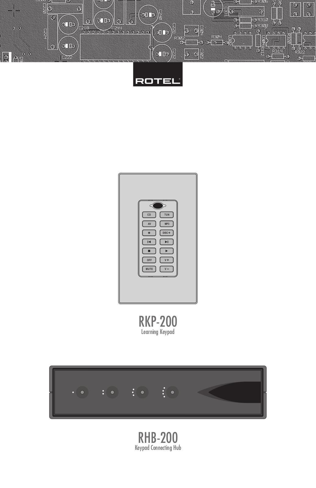 Rotel RKP-200 User Manual