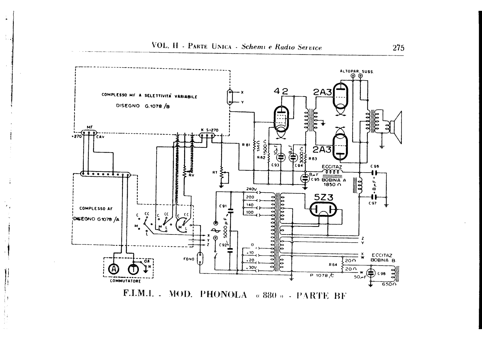 Phonola 880 bf schematic - ManualMachine.com
